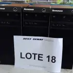 LOTE 018 - 3 MICROCOMPUTADORES (UNIDADE: A-002 - SÃO PAULO/SP (PARQUE NOVO MUNDO)
LOCAL DE RETIRADA: RUA TUIUTI, Nº 09 - CONJUNTO PROMORAR - VILA MARIA III -            SÃO PAULO/SP - CEP: 02.168-105)