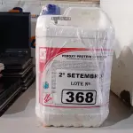 LOTE 368 - 20 LITROS DE DESINFETANTE PARA INDÚSTRIAS ALIMENTÍCIAS E AFINS. (NO ESTADO) ATENÇÃO! FAZER A VISITAÇÃO ANTES DE ARREMATAR, NÃO SABEMOS SE FUNCIONA. LEILÃO NÃO TEM GARANTIA E NEM DEVOLUÇÃO, SUJEITO A POSSÍVEIS AVARIAS VISÍVEIS/OCULTAS E/OU AUSÊNCIA DE COMPONENTES.