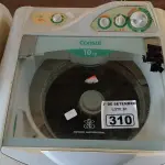 LOTE 310 - 01 MÁQUINA DE LAVAR ROUPAS MARCA CÔNSUL CAPACIDADE 10KG 220V. (NO ESTADO) ATENÇÃO! FAZER A VISITAÇÃO ANTES DE ARREMATAR, NÃO SABEMOS SE FUNCIONA. LEILÃO NÃO TEM GARANTIA E NEM DEVOLUÇÃO, SUJEITO A POSSÍVEIS AVARIAS VISÍVEIS/OCULTAS E/OU AUSÊNCIA DE COMPONENTES.