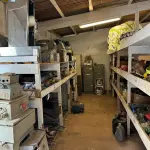 LOTE 394 - 05 ESTANTES EM MADEIRA PARA GALPÃO (NO ESTADO) (SÓ PODERÁ RETIRAR 30 DIAS APÓS O TÉRMINO DO LEILÃO)