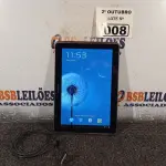 LOTE 008 - 01 TABLET SAMSUNG TAB2 10.1 COM CABO. (NO ESTADO) ATENÇÃO! FAZER A VISITAÇÃO ANTES DE ARREMATAR, NÃO SABEMOS SE FUNCIONA. LEILÃO NÃO TEM GARANTIA E NEM DEVOLUÇÃO, SUJEITO A POSSÍVEIS AVARIAS VISÍVEIS/OCULTAS E/OU AUSÊNCIA DE COMPONENTES.