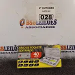 LOTE 028 - 01 JOGO DE SOQUETE SEXTAVADO COM 40 PEÇAS. (NO ESTADO) ATENÇÃO! FAZER A VISITAÇÃO ANTES DE ARREMATAR, NÃO SABEMOS SE FUNCIONA. LEILÃO NÃO TEM GARANTIA E NEM DEVOLUÇÃO, SUJEITO A POSSÍVEIS AVARIAS VISÍVEIS/OCULTAS E/OU AUSÊNCIA DE COMPONENTES.