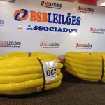 LOTE 002 - 02 ROLOS DE MANGUEIRA CORRUGADA. (NO ESTADO) ATENÇÃO! FAZER A VISITAÇÃO ANTES DE ARREMATAR, NÃO SABEMOS SE FUNCIONA. LEILÃO NÃO TEM GARANTIA E NEM DEVOLUÇÃO, SUJEITO A POSSÍVEIS AVARIAS VISÍVEIS/OCULTAS E/OU AUSÊNCIA DE COMPONENTES.