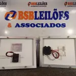 LOTE 016 - 02 PAINÉIS FOTOVOLTAICOS 18V 10W. (NO ESTADO) ATENÇÃO! FAZER A VISITAÇÃO ANTES DE ARREMATAR, NÃO SABEMOS SE FUNCIONA. LEILÃO NÃO TEM GARANTIA E NEM DEVOLUÇÃO, SUJEITO A POSSÍVEIS AVARIAS VISÍVEIS/OCULTAS E/OU AUSÊNCIA DE COMPONENTES.