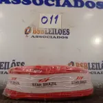 LOTE 011 - 01 ROLO DE CABO FLEXÍVEL 100M 1X2,5MM COR VERMELHO STAR BRAZIL COM SELO INMETRO. (NOVO). (NO ESTADO, NÃO SABEMOS SE FUNCIONA. LEILÃO NÃO TEM GARANTIA E NEM DEVOLUÇÃO).