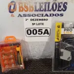 LOTE 005 - 01 KIT CHAVE TORX E 01 KIT DE CHAVES DE PRECISÃO. (NO ESTADO) ATENÇÃO! FAZER A VISITAÇÃO ANTES DE ARREMATAR, NÃO SABEMOS SE FUNCIONA. LEILÃO NÃO TEM GARANTIA E NEM DEVOLUÇÃO, SUJEITO A POSSÍVEIS AVARIAS VISÍVEIS/OCULTAS E/OU AUSÊNCIA DE COMPONENTES.