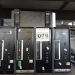 LOTE 079 - 05 CPU’S MARCAS E MODELOS DIVERSOS. (NO ESTADO) ATENÇÃO! FAZER A VISITAÇÃO ANTES DE ARREMATAR, NÃO SABEMOS SE FUNCIONA. LEILÃO NÃO TEM GARANTIA E NEM DEVOLUÇÃO, SUJEITO A POSSÍVEIS AVARIAS VISÍVEIS/OCULTAS E/OU AUSÊNCIA DE COMPONENTES.