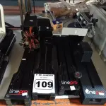 LOTE 109 - 01 PENDULO BALÍSTICO E 03 SUPORTES DE METAL. (NO ESTADO) ATENÇÃO! FAZER A VISITAÇÃO ANTES DE ARREMATAR, NÃO SABEMOS SE FUNCIONA. LEILÃO NÃO TEM GARANTIA E NEM DEVOLUÇÃO, SUJEITO A POSSÍVEIS AVARIAS VISÍVEIS/OCULTAS E/OU AUSÊNCIA DE COMPONENTES.