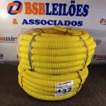 LOTE 132 - 02 ROLOS DE MANGUEIRA CORRUGADA. (NO ESTADO) ATENÇÃO! FAZER A VISITAÇÃO ANTES DE ARREMATAR, NÃO SABEMOS SE FUNCIONA. LEILÃO NÃO TEM GARANTIA E NEM DEVOLUÇÃO, SUJEITO A POSSÍVEIS AVARIAS VISÍVEIS/OCULTAS E/OU AUSÊNCIA DE COMPONENTES.