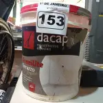 LOTE 153 - 01 BALDE DE GRANILITE RUSTICO DACAPÓ 25KG. (NO ESTADO) ATENÇÃO! FAZER A VISITAÇÃO ANTES DE ARREMATAR, NÃO SABEMOS SE FUNCIONA. LEILÃO NÃO TEM GARANTIA E NEM DEVOLUÇÃO, SUJEITO A POSSÍVEIS AVARIAS VISÍVEIS/OCULTAS E/OU AUSÊNCIA DE COMPONENTES.