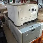 LOTE 108 - 03 IMPRESSORAS MARCAS HP SENDO 02 LASERJET 2420 E 01 LASERJET P2055DN. (NO ESTADO) ATENÇÃO! FAZER A VISITAÇÃO ANTES DE ARREMATAR, NÃO SABEMOS SE FUNCIONA. LEILÃO NÃO TEM GARANTIA E NEM DEVOLUÇÃO, SUJEITO A POSSÍVEIS AVARIAS VISÍVEIS/OCULTAS E/OU AUSÊNCIA DE COMPONENTES.