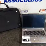 LOTE 007 - 01 NOTEBOOK CORE I5 MARCA HP S/FONTE COM MALETA. (NO ESTADO) ATENÇÃO! FAZER A VISITAÇÃO ANTES DE ARREMATAR, NÃO SABEMOS SE FUNCIONA. LEILÃO NÃO TEM GARANTIA E NEM DEVOLUÇÃO, SUJEITO A POSSÍVEIS AVARIAS VISÍVEIS/OCULTAS E/OU AUSÊNCIA DE COMPONENTES.