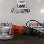 LOTE 022 - 01 ESMERILHADEIRA MARCA BLACK DECKER 220V. (NO ESTADO) ATENÇÃO! FAZER A VISITAÇÃO ANTES DE ARREMATAR, NÃO SABEMOS SE FUNCIONA. LEILÃO NÃO TEM GARANTIA E NEM DEVOLUÇÃO, SUJEITO A POSSÍVEIS AVARIAS VISÍVEIS/OCULTAS E/OU AUSÊNCIA DE COMPONENTES.