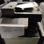 LOTE 010 - 02 MULTIFUNCIONAL COLOR LASER_LEXMARK X954DHE (RETIRADA DE PEÇAS)(NO ESTADO)