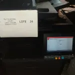 LOTE 024 - 01 MULTIFUNCIONAL COLOR LASER_KYOCERA TASKALFA 2552CI. (NO ESTADO) 