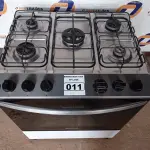 LOTE 011 - 01 FOGÃO 05 BOCAS BRASTEMP 110/220V. (STOV 5 FLAMES) (NO ESTADO) AV9815F