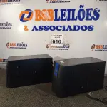 LOTE 016 - 02 ESTABILIZADORES TS SHARA 1500VA. (NO ESTADO) ATENÇÃO! FAZER A VISITAÇÃO ANTES DE ARREMATAR, NÃO SABEMOS SE FUNCIONA. LEILÃO NÃO TEM GARANTIA E NEM DEVOLUÇÃO, SUJEITO A POSSÍVEIS AVARIAS VISÍVEIS/OCULTAS E/OU AUSÊNCIA DE COMPONENTES.