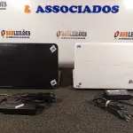 LOTE 016 - 02 NOTEBOOKS COM CARREGADOR MARCA HP. (NO ESTADO) ATENÇÃO! FAZER A VISITAÇÃO ANTES DE ARREMATAR, NÃO SABEMOS SE FUNCIONA. LEILÃO NÃO TEM GARANTIA E NEM DEVOLUÇÃO, SUJEITO A POSSÍVEIS AVARIAS VISÍVEIS/OCULTAS E/OU AUSÊNCIA DE COMPONENTES.