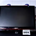 LOTE 004 - 01 MONITOR TV 24’’ MARCA SAMSUNG SEM O PÉ. (NO ESTADO) AV9550B