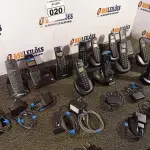 LOTE 020 - 01 LOTE COM TELEFONES SEM FIO E BASES. (NO ESTADO) ATENÇÃO! FAZER A VISITAÇÃO ANTES DE ARREMATAR, NÃO SABEMOS SE FUNCIONA. LEILÃO NÃO TEM GARANTIA E NEM DEVOLUÇÃO, SUJEITO A POSSÍVEIS AVARIAS VISÍVEIS/OCULTAS E/OU AUSÊNCIA DE COMPONENTES.