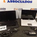 LOTE 016 - 02 NOTEBOOKS COM CARREGADOR MARCA HP. (NO ESTADO) ATENÇÃO! FAZER A VISITAÇÃO ANTES DE ARREMATAR, NÃO SABEMOS SE FUNCIONA. LEILÃO NÃO TEM GARANTIA E NEM DEVOLUÇÃO, SUJEITO A POSSÍVEIS AVARIAS VISÍVEIS/OCULTAS E/OU AUSÊNCIA DE COMPONENTES.