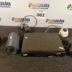 LOTE 003 - 01 SISTEMA DE CÂMERA DVR TECVOZ COM 05 CÂMERAS. (NO ESTADO) ATENÇÃO! FAZER A VISITAÇÃO ANTES DE ARREMATAR, NÃO SABEMOS SE FUNCIONA. LEILÃO NÃO TEM GARANTIA E NEM DEVOLUÇÃO, SUJEITO A POSSÍVEIS AVARIAS VISÍVEIS/OCULTAS E/OU AUSÊNCIA DE COMPONENTES.