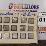 LOTE 017 - 15 PROCESSADORES I5 E PENTIUM. (NO ESTADO) ATENÇÃO! FAZER A VISITAÇÃO ANTES DE ARREMATAR, NÃO SABEMOS SE FUNCIONA. LEILÃO NÃO TEM GARANTIA E NEM DEVOLUÇÃO, SUJEITO A POSSÍVEIS AVARIAS VISÍVEIS/OCULTAS E/OU AUSÊNCIA DE COMPONENTES.