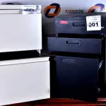 LOTE 001 - 02 GAVETEIROS PARA ESCRITÓRIO.  (GABINET S DRAWER). (NO ESTADO)0000010.  