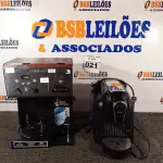 LOTE 021 - 02 CAFETEIRAS, SENDO 01 MARCA DELTA 220V E 01 MARCA CUISINART 110V. (NO ESTADO) ATENÇÃO! FAZER A VISITAÇÃO ANTES DE ARREMATAR, NÃO SABEMOS SE FUNCIONA. LEILÃO NÃO TEM GARANTIA E NEM DEVOLUÇÃO, SUJEITO A POSSÍVEIS AVARIAS VISÍVEIS/OCULTAS E/OU AUSÊNCIA DE COMPONENTES.