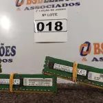LOTE 018 - 14 PENTS DE MEMÓRIA PARA SERVIDOR 8GB CADA. (NO ESTADO) ATENÇÃO! FAZER A VISITAÇÃO ANTES DE ARREMATAR, NÃO SABEMOS SE FUNCIONA. LEILÃO NÃO TEM GARANTIA E NEM DEVOLUÇÃO, SUJEITO A POSSÍVEIS AVARIAS VISÍVEIS/OCULTAS E/OU AUSÊNCIA DE COMPONENTES.