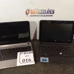 LOTE 016 - 02 NETBOOK'S PARA RETIRADA DE PEÇAS, SENDO 01 MARCA HP E 01 POSITIVO. (NO ESTADO) ATENÇÃO! FAZER A VISITAÇÃO ANTES DE ARREMATAR, NÃO SABEMOS SE FUNCIONA. LEILÃO NÃO TEM GARANTIA E NEM DEVOLUÇÃO, SUJEITO A POSSÍVEIS AVARIAS VISÍVEIS/OCULTAS E/OU AUSÊNCIA DE COMPONENTES.