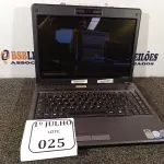 LOTE 025 - 01 NOTEBOOK MODELO: 6670 VECTOR SEM FONTE 20V. (NO ESTADO) ATENÇÃO! FAZER A VISITAÇÃO ANTES DE ARREMATAR, NÃO SABEMOS SE FUNCIONA. LEILÃO NÃO TEM GARANTIA E NEM DEVOLUÇÃO, SUJEITO A POSSÍVEIS AVARIAS VISÍVEIS/OCULTAS E/OU AUSÊNCIA DE COMPONENTES.