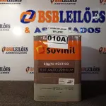 LOTE 010 - 01 LATA DE TINTA TEXTURATTO PREMIUM EFEITO RÚSTICO EXTERIOR/INTERIOR SUVINIL 25KG. (NO ESTADO) ATENÇÃO! FAZER A VISITAÇÃO ANTES DE ARREMATAR, NÃO SABEMOS SE FUNCIONA. LEILÃO NÃO TEM GARANTIA E NEM DEVOLUÇÃO, SUJEITO A POSSÍVEIS AVARIAS VISÍVEIS/OCULTAS E/OU AUSÊNCIA DE COMPONENTES.