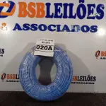 LOTE 020 - 01 ROLO DE CABO FLEXÍVEL 1×10,00MM NA COR AZUL. (NO ESTADO) ATENÇÃO! FAZER A VISITAÇÃO ANTES DE ARREMATAR, NÃO SABEMOS SE FUNCIONA. LEILÃO NÃO TEM GARANTIA E NEM DEVOLUÇÃO, SUJEITO A POSSÍVEIS AVARIAS VISÍVEIS/OCULTAS E/OU AUSÊNCIA DE COMPONENTES.