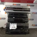 LOTE 134 - 02 DVDS MARCA LG E 04 VÍDEOS CASSETES MARCAS E MODELOS DIVERSOS. (NO ESTADO) ATENÇÃO! FAZER A VISITAÇÃO ANTES DE ARREMATAR, NÃO SABEMOS SE FUNCIONA. LEILÃO NÃO TEM GARANTIA E NEM DEVOLUÇÃO, SUJEITO A POSSÍVEIS AVARIAS VISÍVEIS/OCULTAS E/OU AUSÊNCIA DE COMPONENTES.