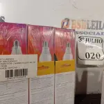 LOTE 020 - 20 LÂMPADAS BULBO LED A60 9W BIVOLT 3000K – ELGIN NOVO. (NO ESTADO)