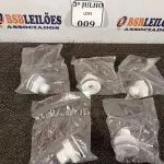LOTE 009 - 05 CONJUNTOS NICHO PARA REFLETOR FIBRA 1/2 ROSCA SUMMERS NOVO.(NO ESTADO)