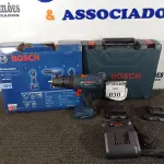 LOTE 030 - 01 PARAFUSADEIRA FURADEIRA BATERIA GSB180 LI - BOSCH NOVO. (NO ESTADO)