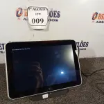 LOTE 009 - 01 TABLET PC COM BASE CARREGADOR MARCA HP. (APENAS LIGANDO, FALTA SISTEMA) (NO ESTADO) ATENÇÃO! FAZER A VISITAÇÃO ANTES DE ARREMATAR, NÃO SABEMOS SE FUNCIONA. LEILÃO NÃO TEM GARANTIA E NEM DEVOLUÇÃO, SUJEITO A POSSÍVEIS AVARIAS VISÍVEIS/OCULTAS E/OU AUSÊNCIA DE COMPONENTES.
