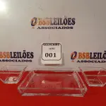 LOTE 001 - 01 BANDEJA E 02 PETISQUEIRAS/MOLHEIRA. (NO ESTADO EM QUE SE ENCONTRA) ATENÇÃO! FAZER A VISITAÇÃO ANTES DE ARREMATAR, NÃO SABEMOS SE FUNCIONA. LEILÃO NÃO TEM GARANTIA E NEM DEVOLUÇÃO, SUJEITO A POSSÍVEIS AVARIAS VISÍVEIS/OCULTAS E/OU AUSÊNCIA DE COMPONENTES.  