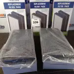 LOTE 339 - 05 CAIXAS COM 02 FILTROS CADA PARA AR-CONDICIONADO COMPATIBLE WITH MA-40 (FILTERS 2 PACKS). (NO ESTADO)0000021