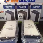 LOTE 339 - 05 CAIXAS COM 02 FILTROS CADA PARA AR-CONDICIONADO COMPATIBLE WITH MA-40 (FILTERS 2 PACKS). (NO ESTADO)0000021