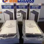 LOTE 340 - 05 CAIXAS COM 02 FILTROS CADA PARA AR-CONDICIONADO COMPATIBLE WITH MA-40. (FILTERS 2 PACKS). (NO ESTADO EM QUE SE ENCONTRA. SUJEITO A AVARIAS OCULTAS/VISÍVEIS.) 0000021