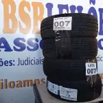 LOTE 007 - 04 - PNEUS 185/35 R18 ARO 18 XBRI SPORT+ 2 83V (NO ESTADO, NÃO SABEMOS SE FUNCIONA. LEILÃO NÃO TEM GARANTIA E NEM DEVOLUÇÃO, SUJEITO A POSSÍVEIS AVARIAS VISÍVEIS/OCULTAS E/OU AUSÊNCIA DE COMPONENTES)