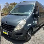 LOTE 007 - 01 I/RENAULT VAN MASTER L3H2, ANO 2013/2014, 16 LUGARES, COM AR CONDICIONADO, 442 MIL KM, FUNCIONANDO PERFEITO (NO ESTADO)