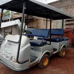 LOTE 010 - 01 CARRINHO DE GOLFE ELÉTRICO C/04 BATERIAS. (NO ESTADO)