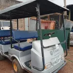 LOTE 010 - 01 CARRINHO DE GOLFE ELÉTRICO C/04 BATERIAS. (NO ESTADO)
