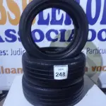 LOTE 248 - 03 PNEUS 215-50-17” USADOS. (NO ESTADO) ATENÇÃO! FAZER A VISITAÇÃO ANTES DE ARREMATAR, NÃO SABEMOS SE FUNCIONA. LEILÃO NÃO TEM GARANTIA E NEM DEVOLUÇÃO, SUJEITO A POSSÍVEIS AVARIAS VISÍVEIS/OCULTAS E/OU AUSÊNCIA DE COMPONENTES.