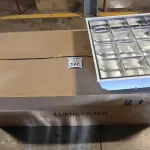 07 LUMINÁRIAS DE EMBUTIR PARA LÂMPADAS COM REATORES. (NO ESTADO) ATENÇÃO! FAZER A VISITAÇÃO ANTES DE ARREMATAR, NÃO SABEMOS SE FUNCIONA, LEILÃO NÃO TEM GARANTIA E NEM DEVOLUÇÃO, SUJEITO A POSSÍVEIS AVARIAS VISÍVEIS/OCULTAS E/OU AUSÊNCIA DE COMPONENTES.