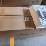 08 LUMINÁRIAS DE EMBUTIR PARA LÂMPADAS COM REATORES. (NO ESTADO) ATENÇÃO! FAZER A VISITAÇÃO ANTES DE ARREMATAR, NÃO SABEMOS SE FUNCIONA, LEILÃO NÃO TEM GARANTIA E NEM DEVOLUÇÃO, SUJEITO A POSSÍVEIS AVARIAS VISÍVEIS/OCULTAS E/OU AUSÊNCIA DE COMPONENTES.
